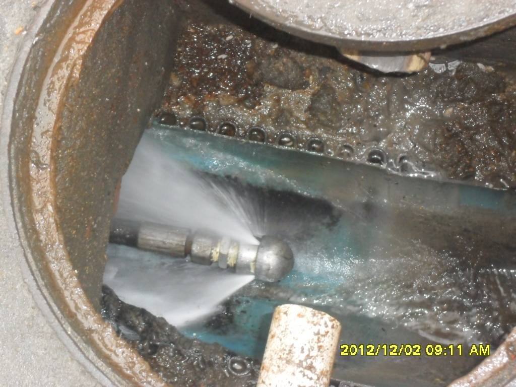 竟陵街道污水管道高压清洗